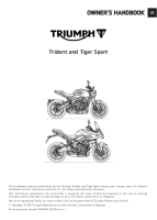 Triumph Trident - Tiger Sport - Owners manual EN